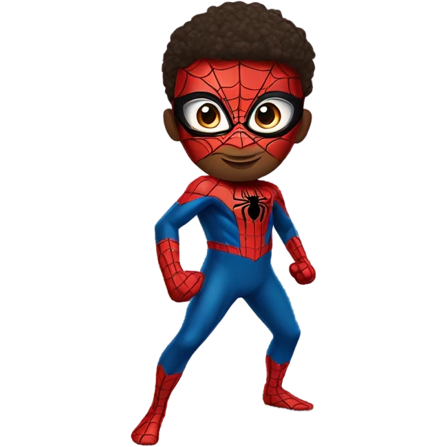 Spiderman boy emoji