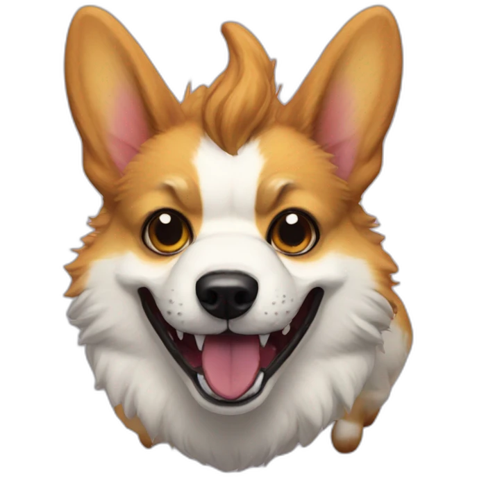 vicious fungus monster corgi emoji