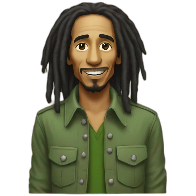 Bob Marley emoji