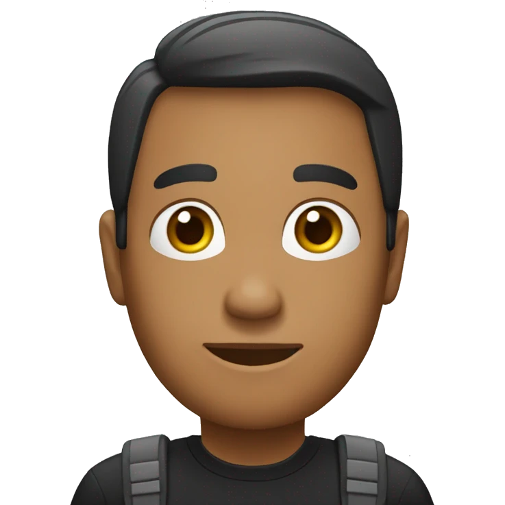 Audífonos negros  emoji