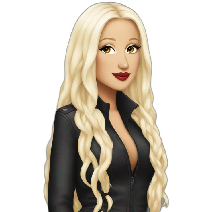 christina aguilera emoji
