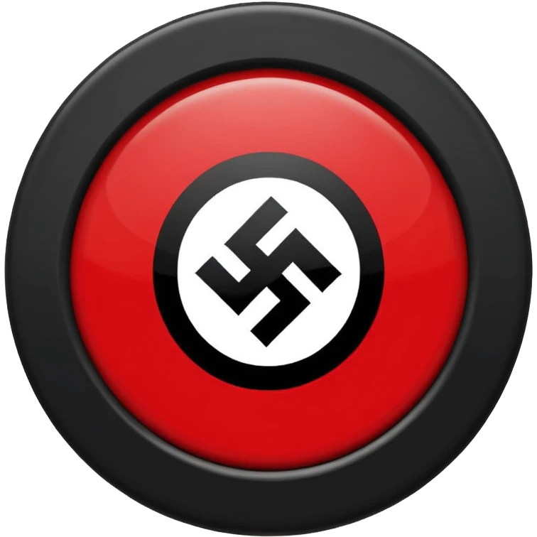 Hazme un emoji de la bandera nazi  con el real logo nazi bandera  emoji
