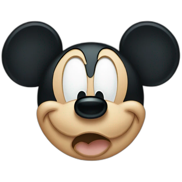 crying tears mickey mouse emoji