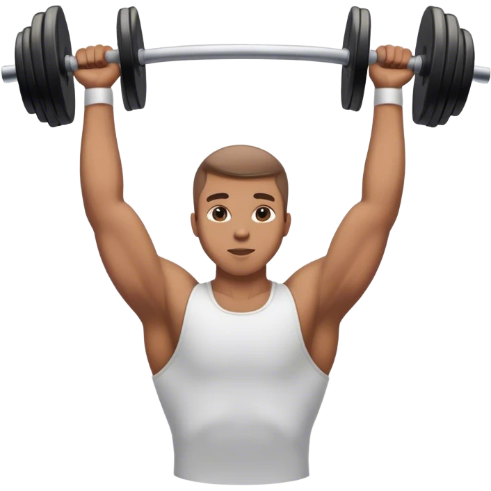 overhead-tricep-extension exercise emoji