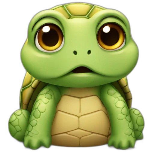 Turtle sad emoji