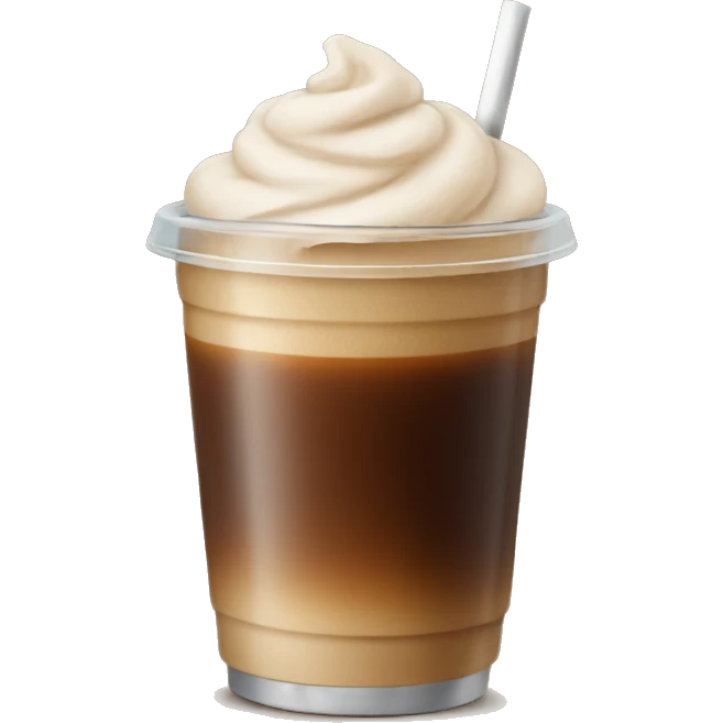 ice coffee emoji