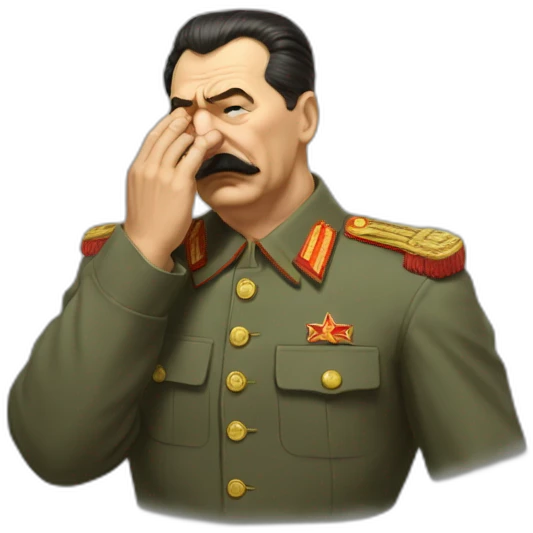 Stalin facepalm emoji