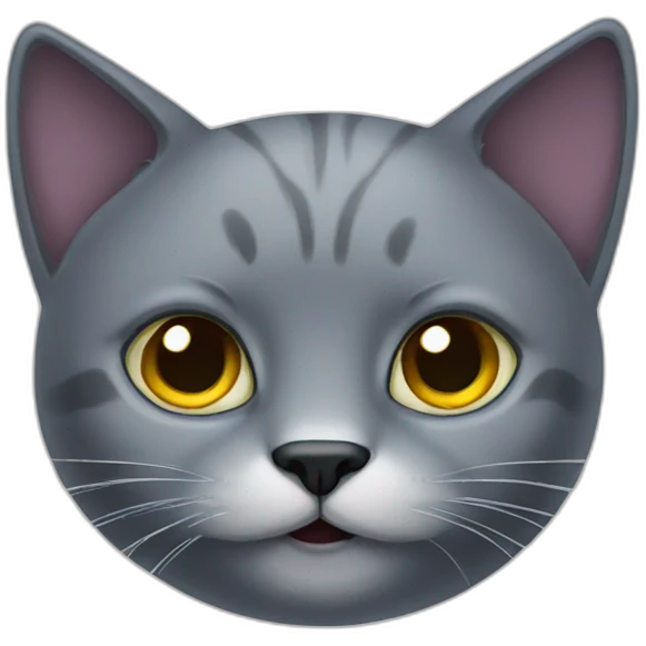 Good night cat emoji