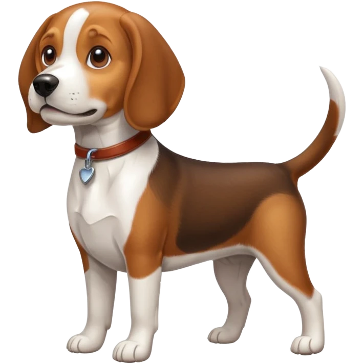 a beagle dog emoji