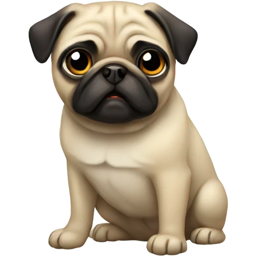 Pug emoji