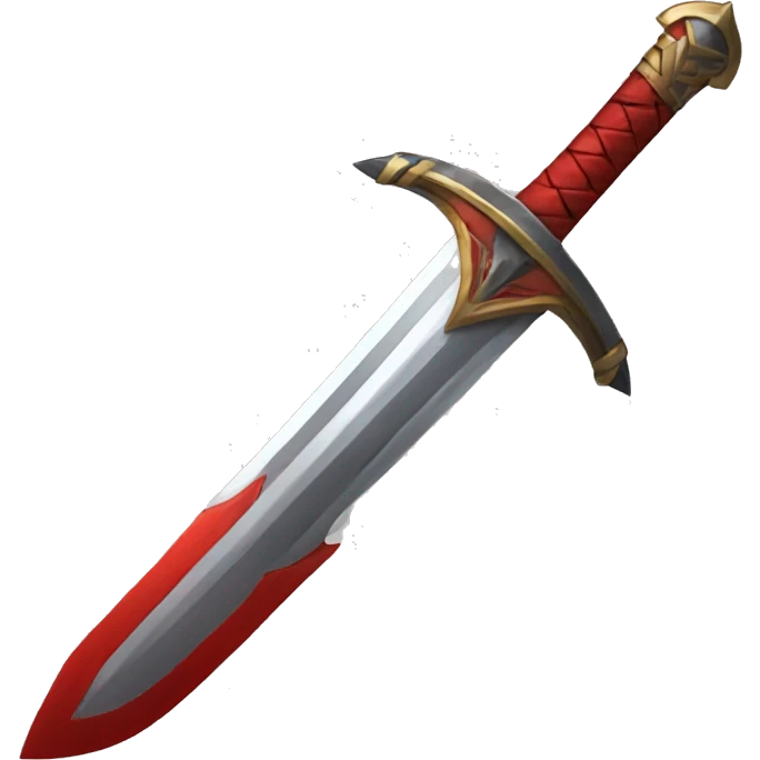 red sword ancient  emoji