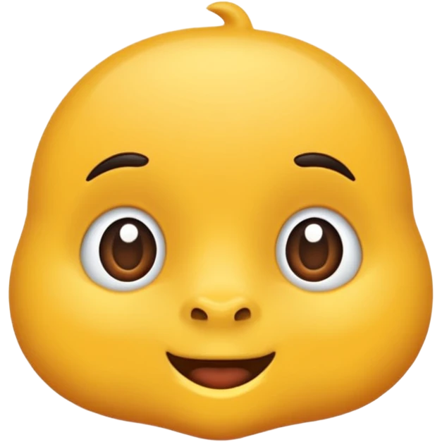 Gülümseyen bir bebek emoji
