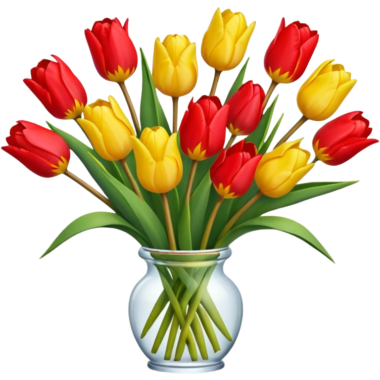 tulips emoji