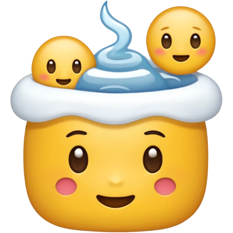 자수 파우치  emoji