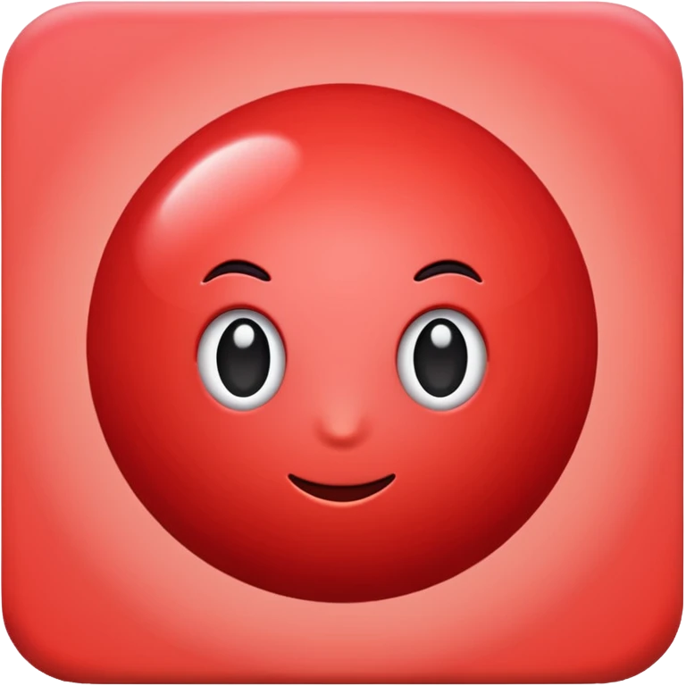 WRITE THE WORD "RED" emoji