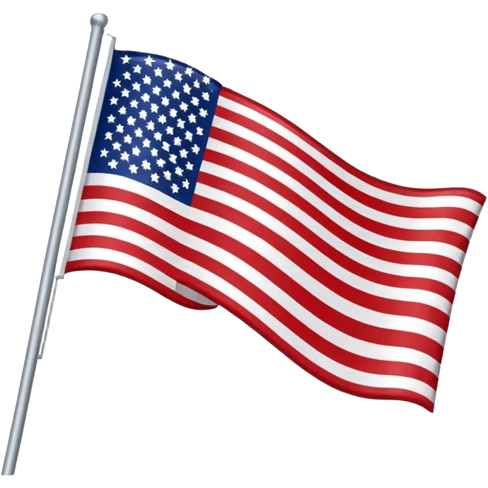 Upside down US flag emoji