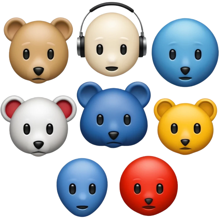 Radiohead albums emoji
