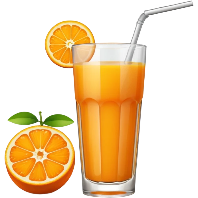 Orange juice emoji