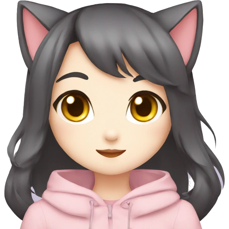 cute neko girl emoji