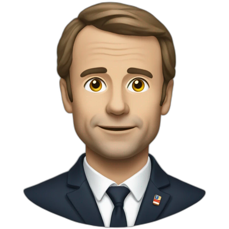 macron tiens de l'argent emoji