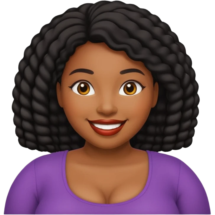 Ebony Fat ass emoji
