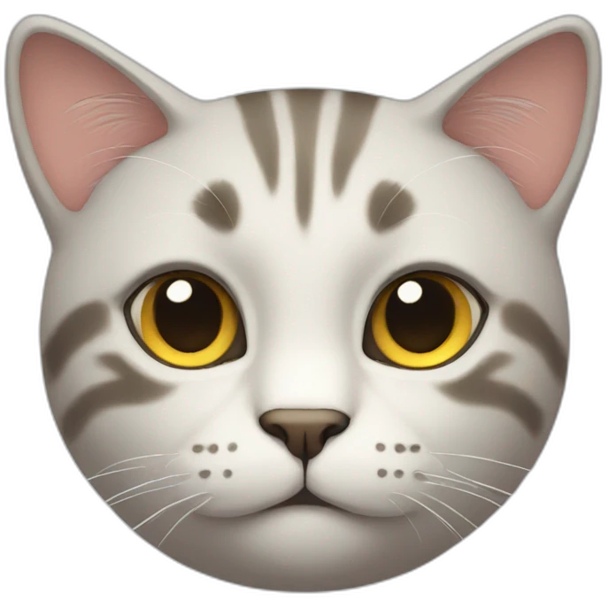 cat thinking face emoji