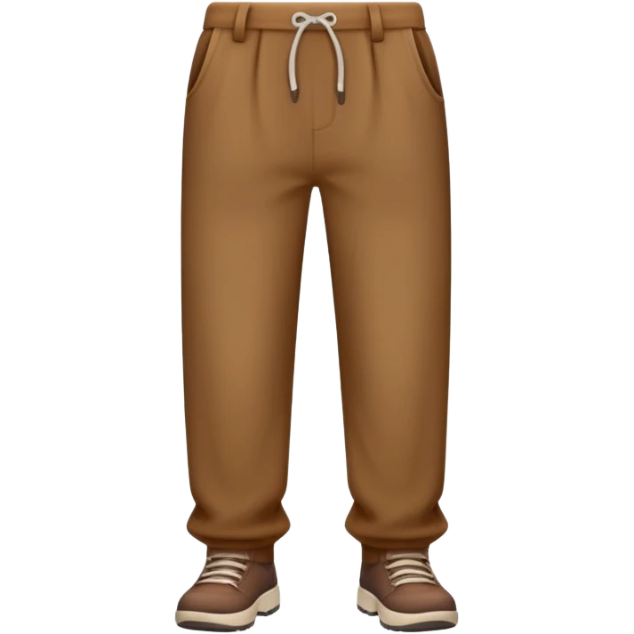 aeshtetic brown and baggy emoji