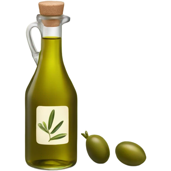 Olive oil bottle emoji
