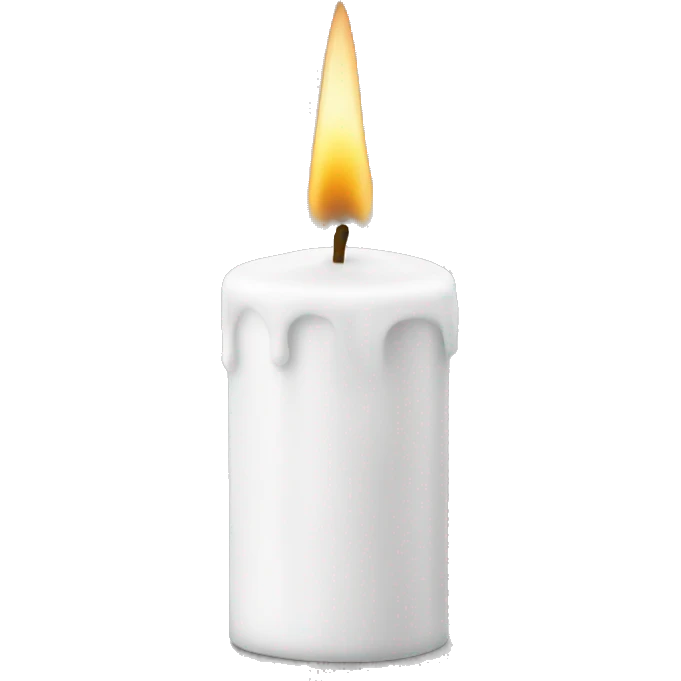 candle white emoji