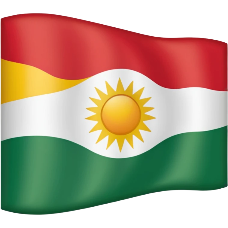 kurdistan flag emoji