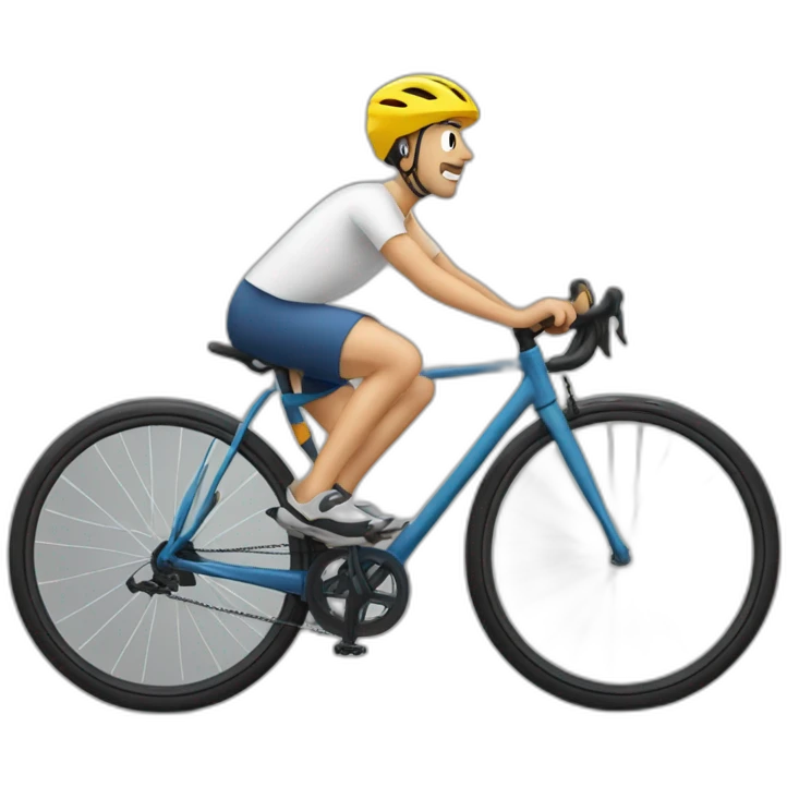 pierre qui fait du vélo emoji