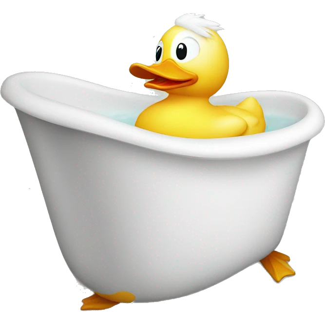bath duck emoji