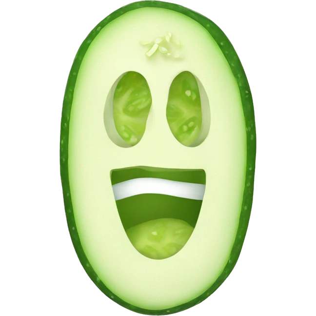 Cut Cucumber emoji