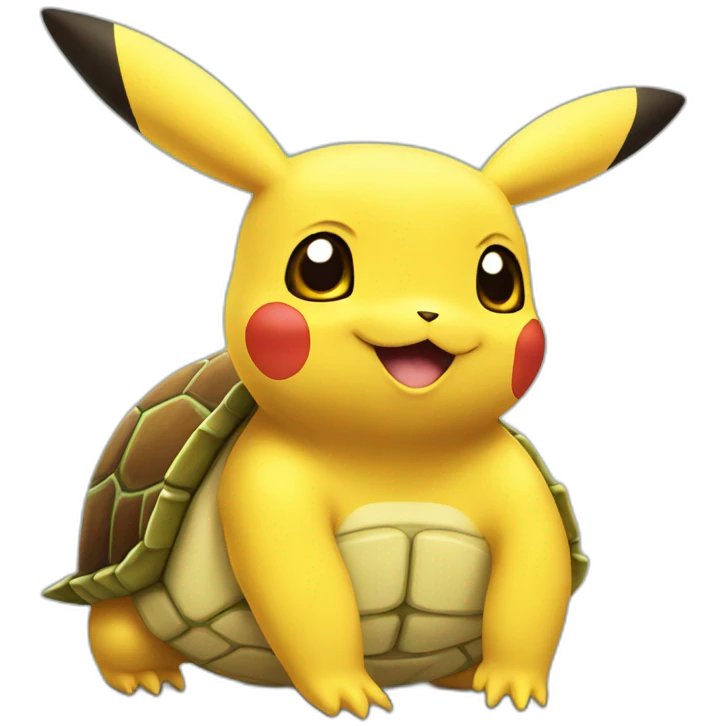 pikachu turtle emoji