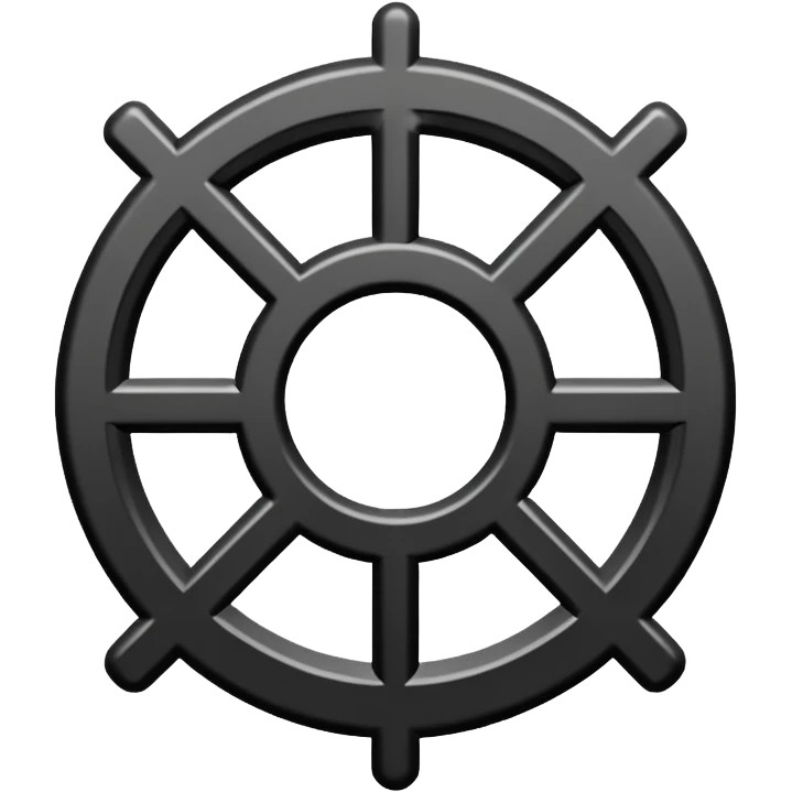 monochrome chakana symbol, thick lines, no color emoji