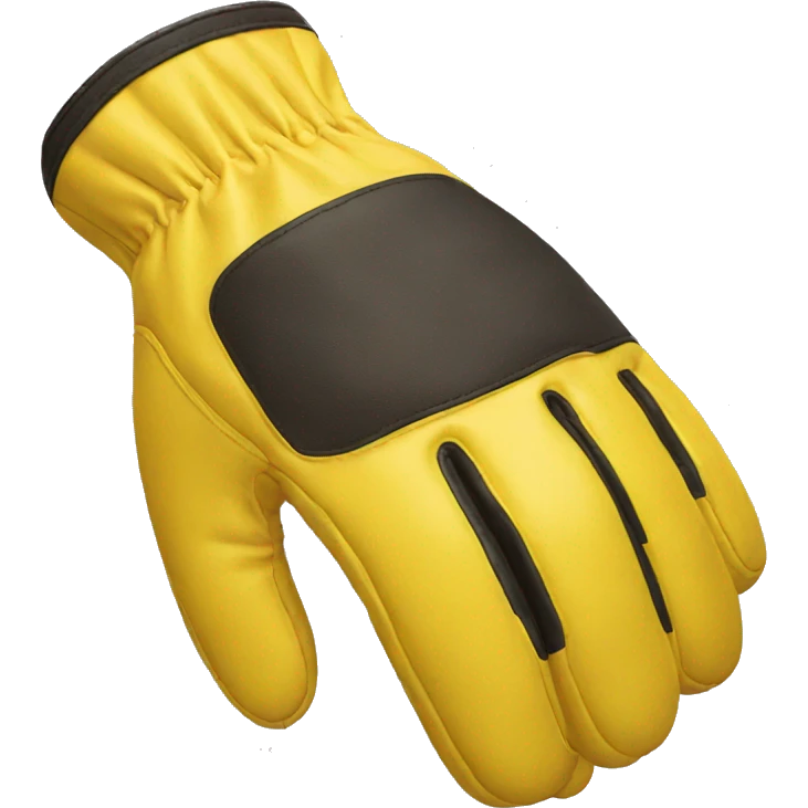 yellow gloves emoji