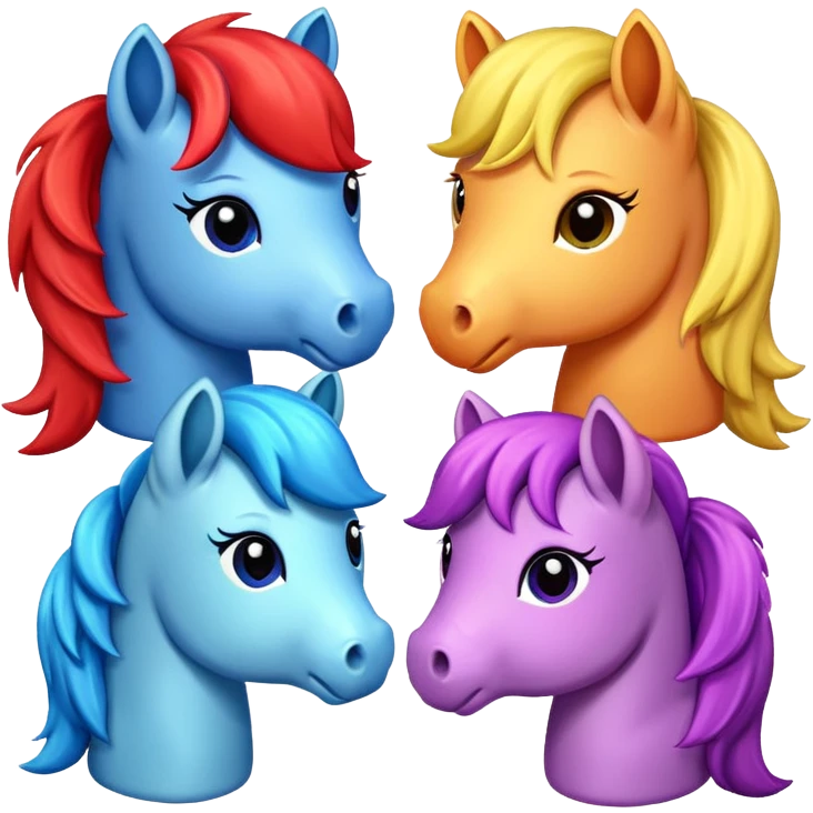 4 ponys emoji