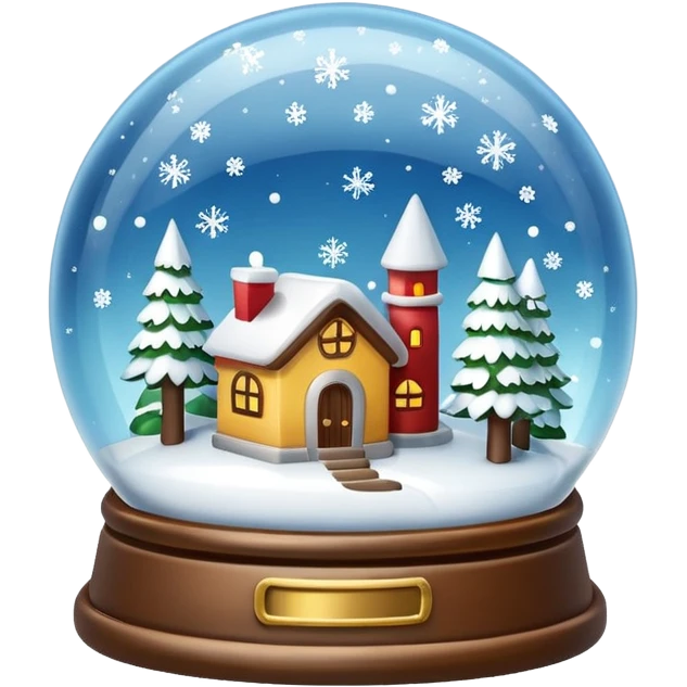 snow globe emoji