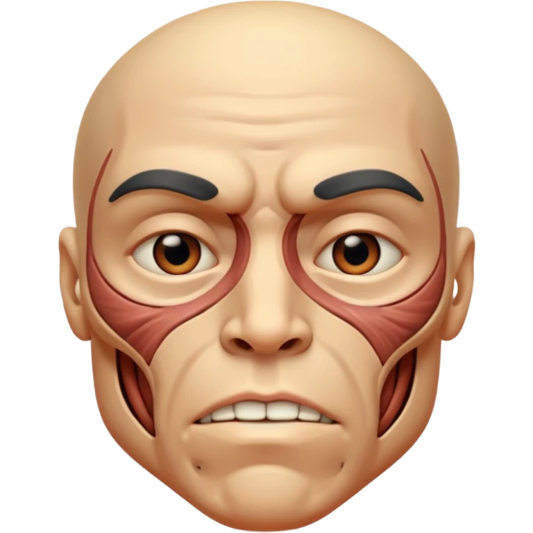 muscles of the facial expression emoji