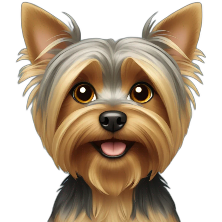 Yorkshire terrier emoji | AI Emoji Generator