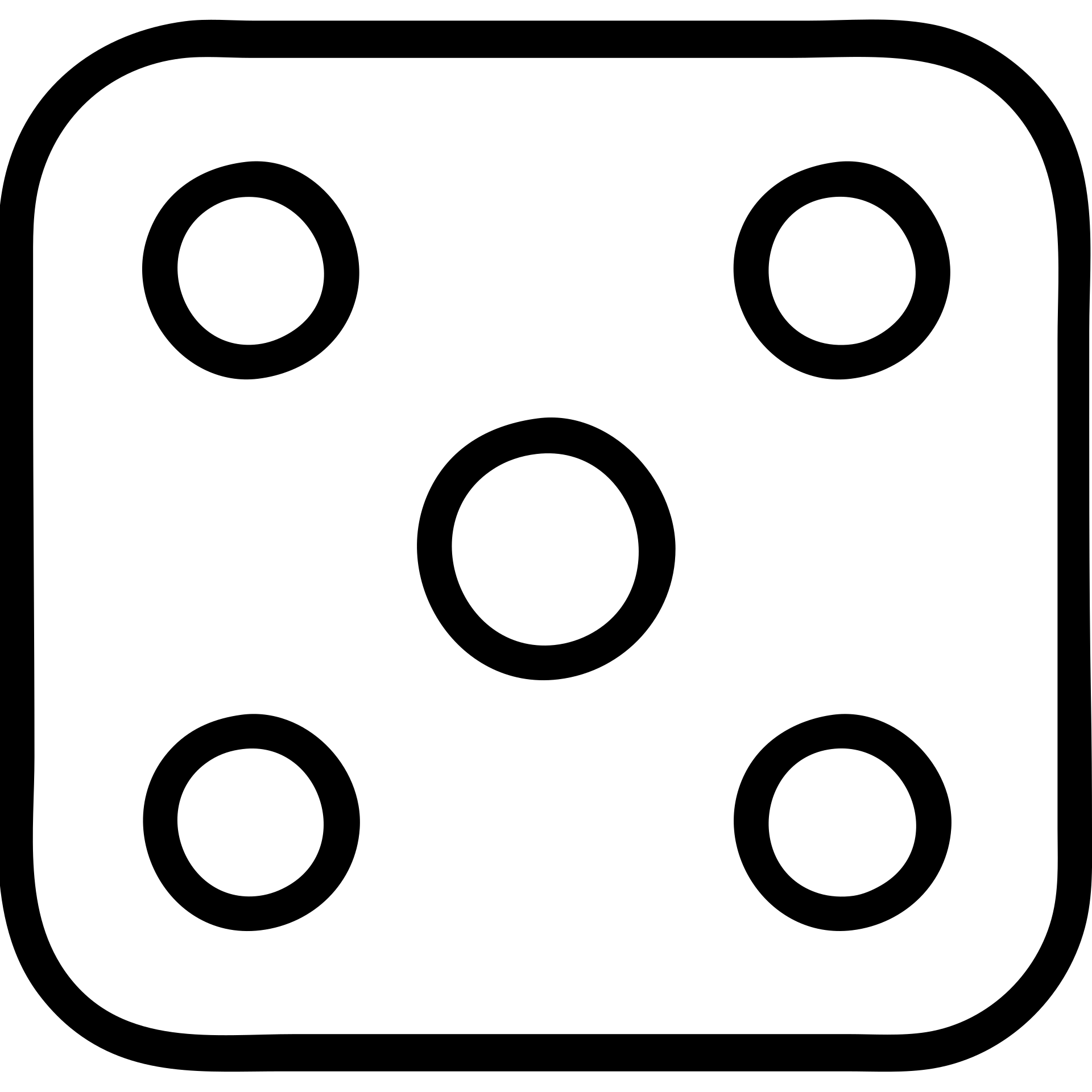Dice outline with pips emoji