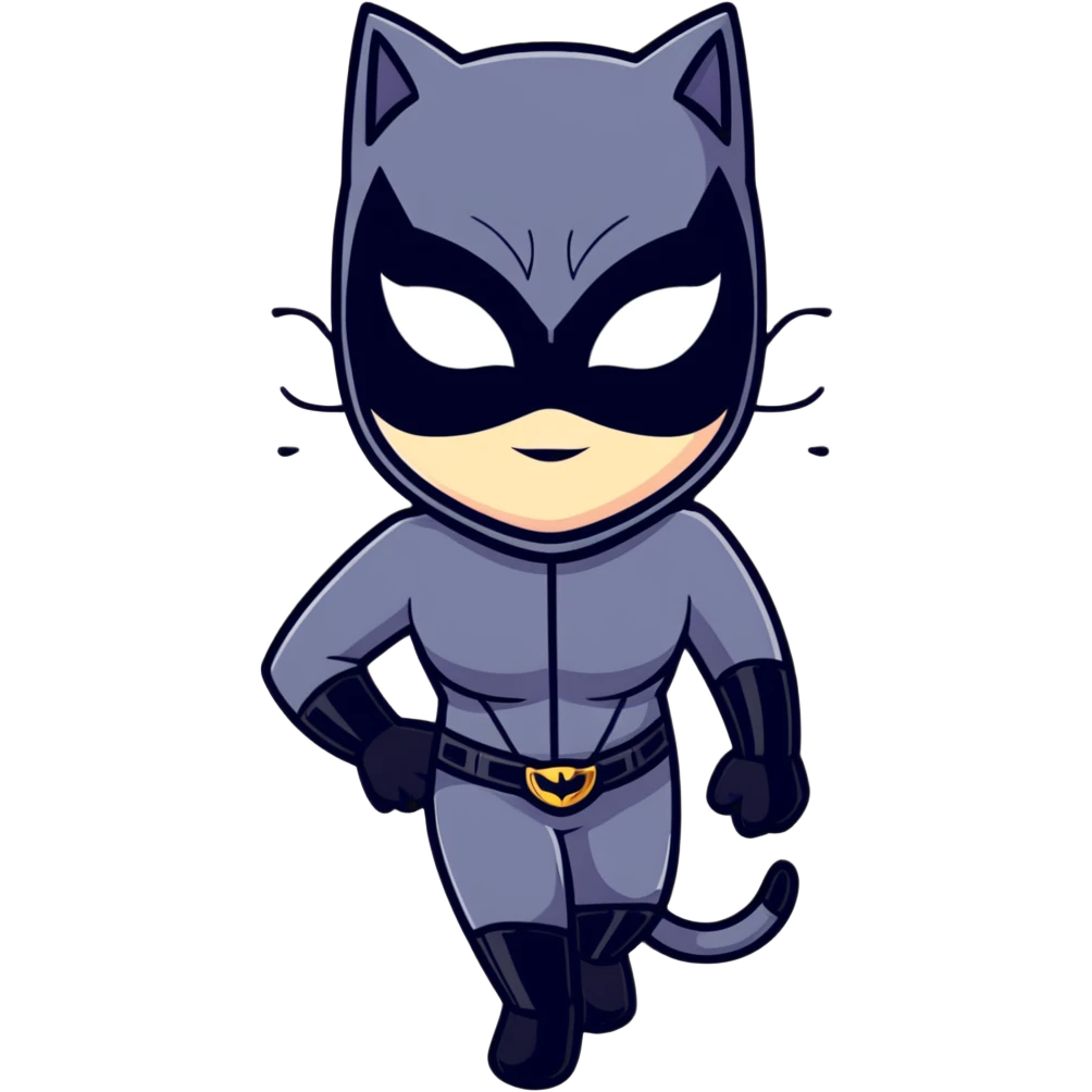 Catwoman from DC comics emoji