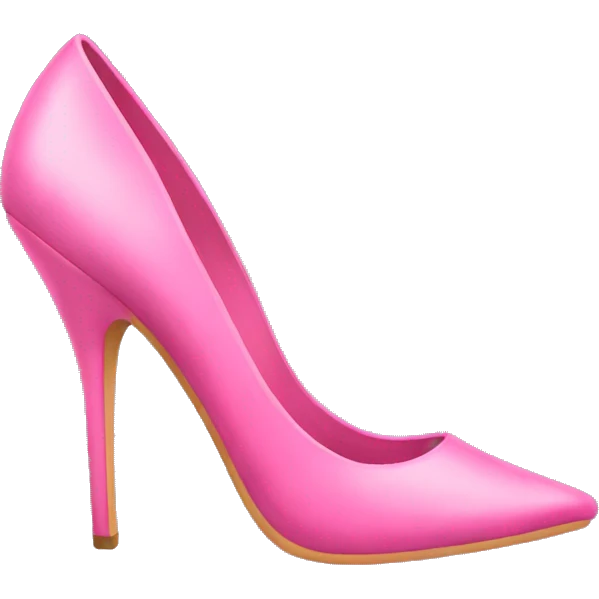 pink heels emoji