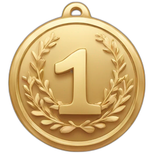 Royal first place medal emoji