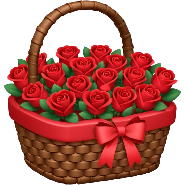 Valentine’s Day basket emoji