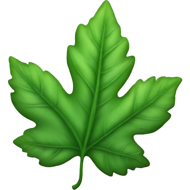 Leaf emoji