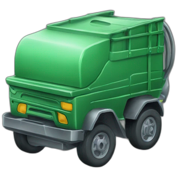 carro basura emoji