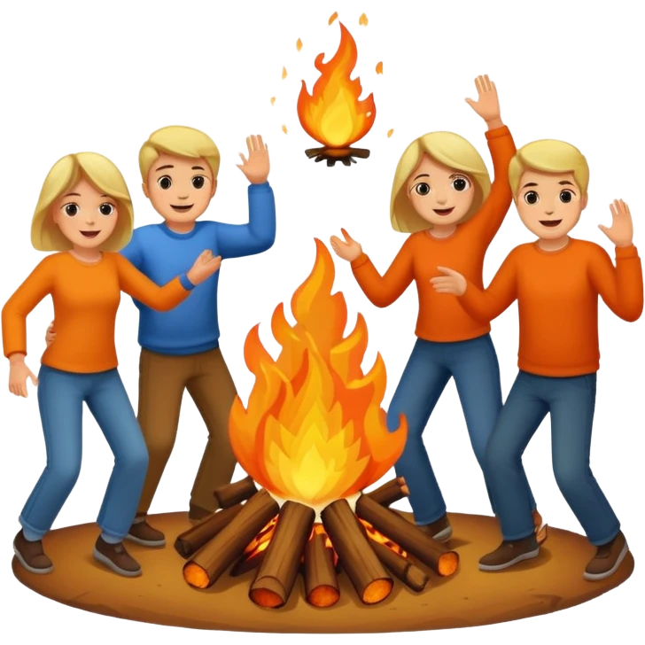 create an emoji which describe the lohri festivle emoji