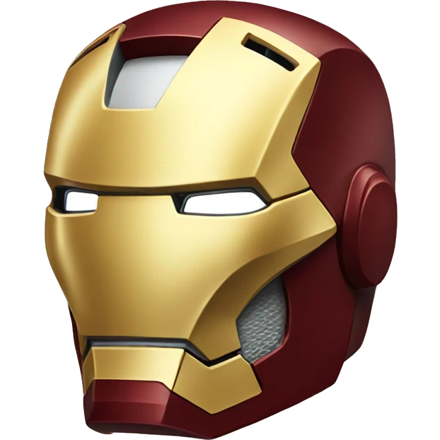 Iron man head  emoji