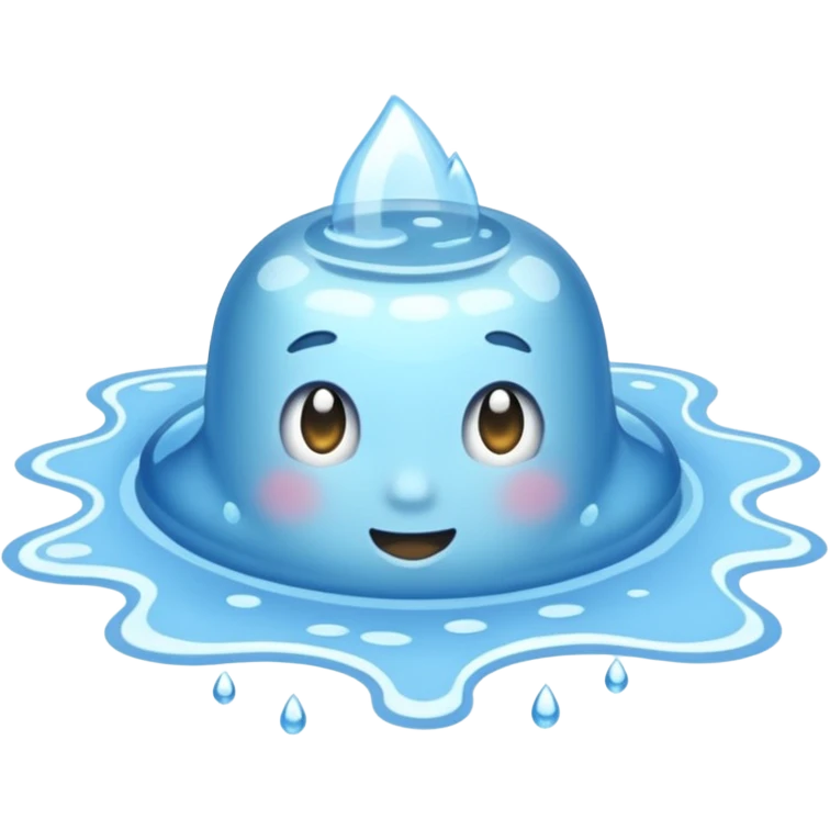puddle of water emoji